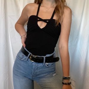 Urban Outfitters Black Bodysuit